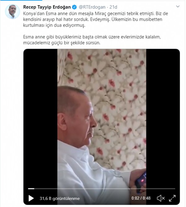 Cumhurbaşkanı Erdoğan telefonda uyardı